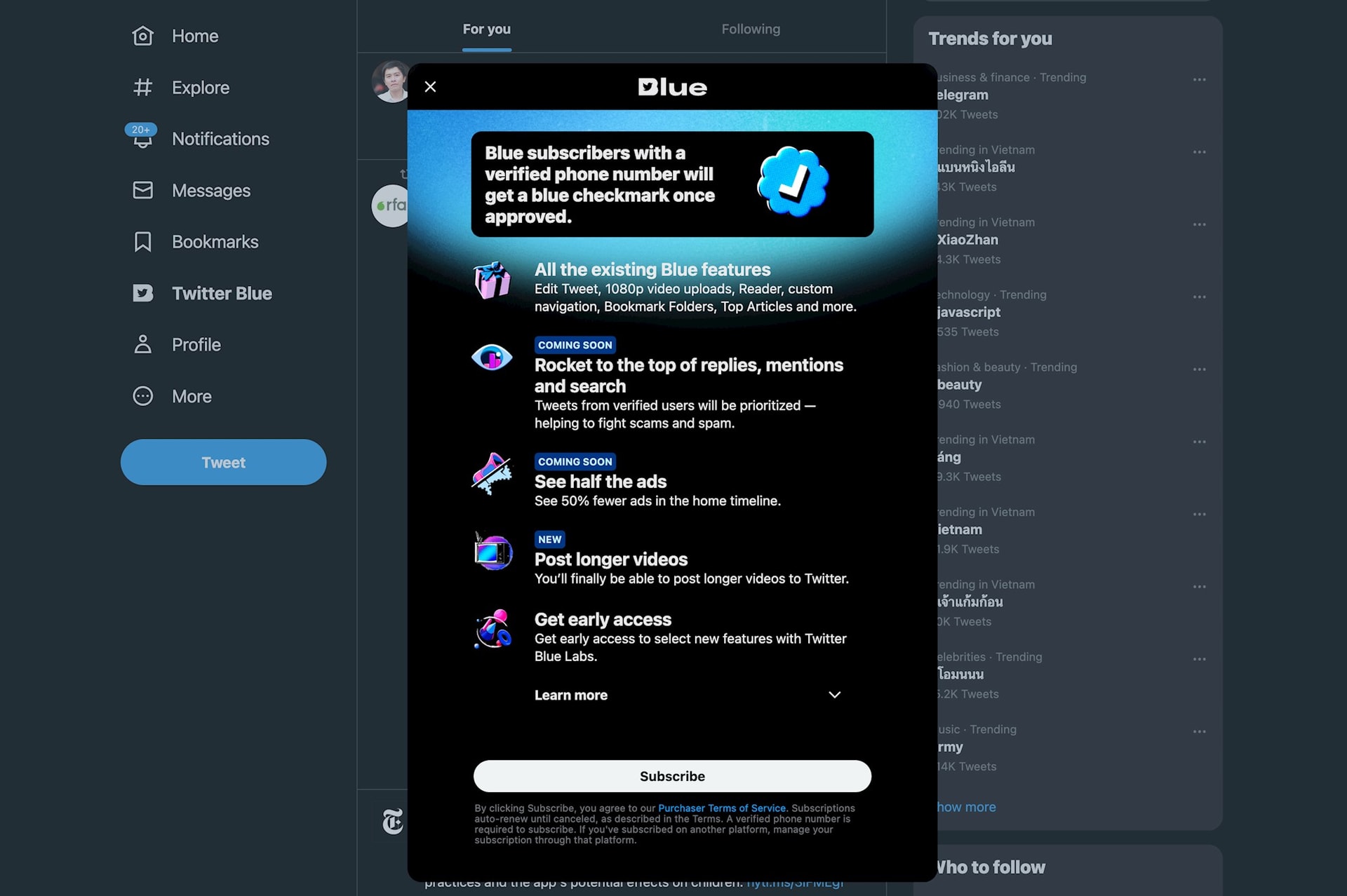 Đăng Ký Tick Xanh Twitter - Hướng Dẫn Từng Bước Để Trở Nên Nổi Bật